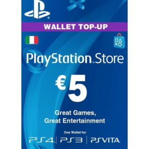 PLAYSTATION NETWORK (PSN) - 5€ EUR (ITA , Италия) 🎁