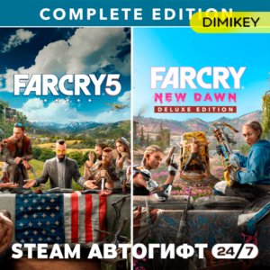 🟨 Far Cry 5 + New Dawn Deluxe Автогифт RU/KZ/UA
