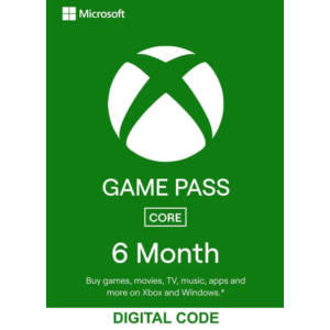 🔑 XBOX Game Pass Core 6 Months✅🅿PayPal