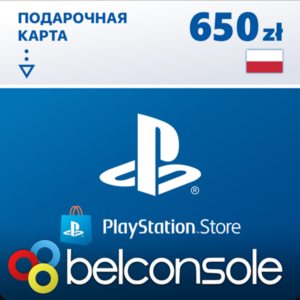 🔶PSN 650 Злотых Польша PLN [Карта Оплаты] Официально