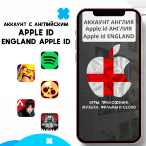 ⚡ APPLE ID ВЕЛИКОБРИТАНИЯ ЛИЧНЫЙ iPhone AppStore АНГЛИЯ