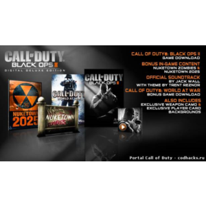 Call Of Duty:Black ops 2+World at War+dlc+ РУССКИЙ ЯЗ🔑