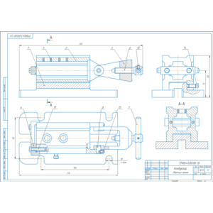Чертежи и модели МЧ00.45.00.00 кондуктор в компасе