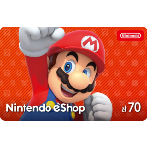 💎 Карта Nintendo eShop 70zł PLN 🔥Польша💎