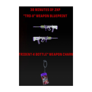 MW3 2023 🔫TRIDENT-X Bottle charm & TRD-X WEAPON🔫
