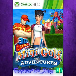 ☀️3D Ultra Minigolf Adventures XBOX