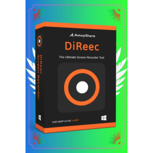 📐 Средство записи экрана AmoyShare DiReec 🔑 6 месяцев