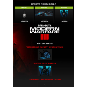 🔑🔥NEW🔥 MONSTER ENERGY BUNDLE| Code MW III