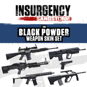 ✅Insurgency: Sandstorm - Black Powder Weapon Skin Set