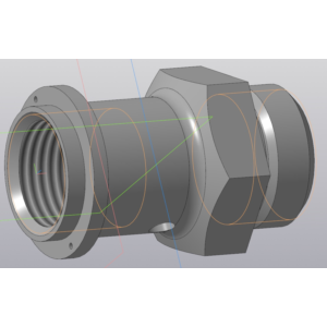 Корпус 20.006. Трехмерная модель 3D-модель в компасе