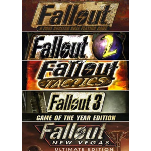 ⭐️ Fallout 1 + 2 + 3 GOTY + Tactics + New Vegas [STEAM]