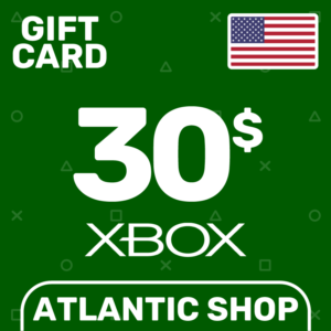 ⭐️Карта Пополнения Xbox 30$ (USD) США