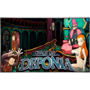 🍓 Chaos on Deponia (PS4/PS5/RU) (Аренда от 7 дней)