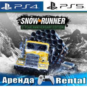 🎮SnowRunner 2 Year Anniversary (PS4/PS5/RUS) Аренда 🔰