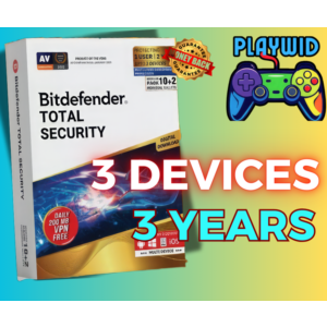 Ключ Bitdefender Total Security 3 на устройство на 3 го