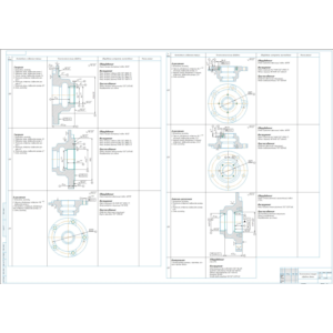 Ступица переднего колеса. Маршрут обработки