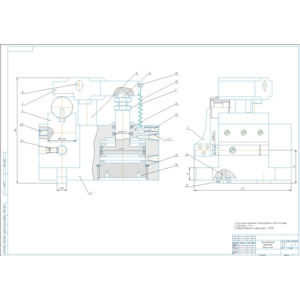 Фрезерное приспособление для обработки шпоночного паза