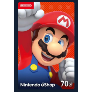 Nintendo eShop Card 70zl КЛЮЧ🔑 Nintendo Site Poland