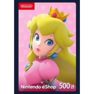 Nintendo eShop Card 500zl КЛЮЧ🔑 Nintendo Site Poland