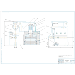 Приспособление станочное фрезерное. Сборочный и СП