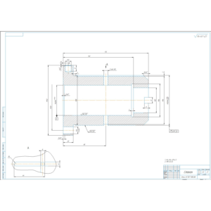 Кондуктор сверлильный для обработки детали стакан