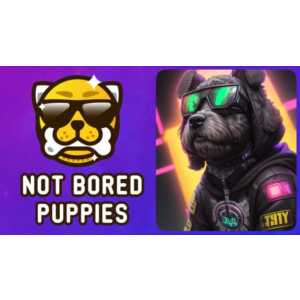 🧊Рефералы на проект Not Bored Puppies Bot дешево