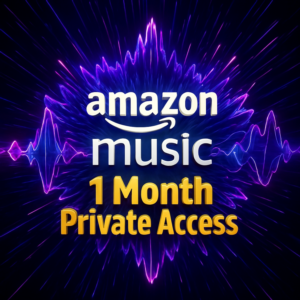 🎶✨Amazon Music: ✨✨1Месяц ЛИЧНЫЙ АККАУНТ🎧🎶💯