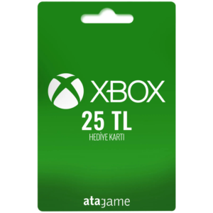 XBOX 25 TRY GİFT CARD (TURKEY)  24/7 BOT DELİVERY