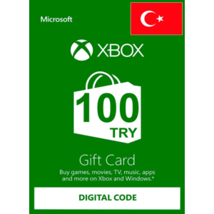 ПОДАРОЧНАЯ КАРТА XBOX 100 TRY (ТУРЦИЯ) ДОСТАВКА 24/7