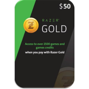 🪙Razer Gold 50$ PIN (Global)📟
