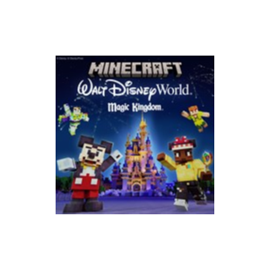 ☑️⭐Minecraft Walt Disney World Magic Kingdom XBOX⭐☑️.