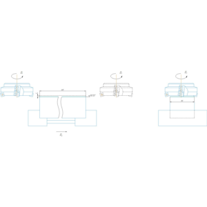 Схема фрезерования торцовой фрезой плоскости в компасе
