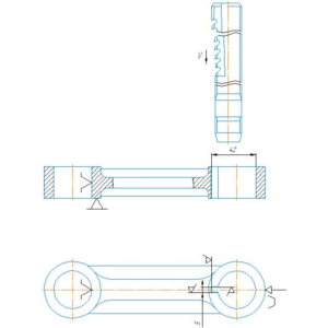 Схема протягивания шпоночного паза протяжкой в компасе