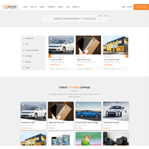 AdForest - Вечная тема WordPress для объявлений
