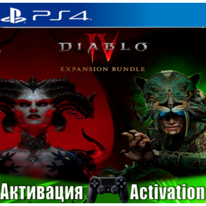 🎮Diablo IV + Vessel of Hatred (PS4/RUS) Активация✅