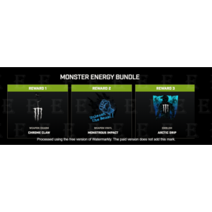 🟩MONSTER BUNDLE🟩Weapon Charm🟩Calling Card🟩 Emblem🟩