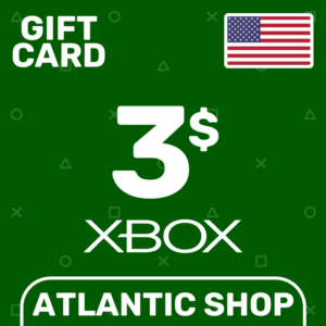 ⭐️Карта Пополнения Xbox 3$ (USD) США