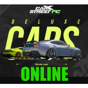 ・CARX STREET・DELUXE・ВСЕ DLC・ОНЛАЙН・STEAM АККАУНТ・