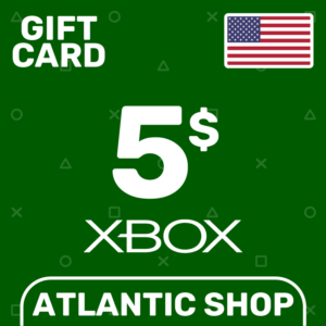 ⭐️Карта Пополнения Xbox 5$ (USD) США