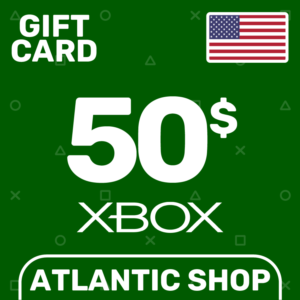 ⭐️Карта Пополнения Xbox 50$ (USD) США