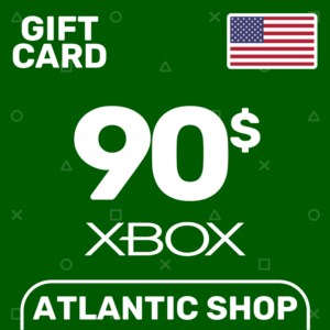 ⭐️Карта Пополнения Xbox 90$ (USD) США