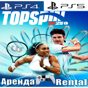 🎮TopSpin 2K25 (PS4/PS5/ENG) Аренда 🔰