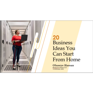 20 бизнес-идей, которые можно начать из дома