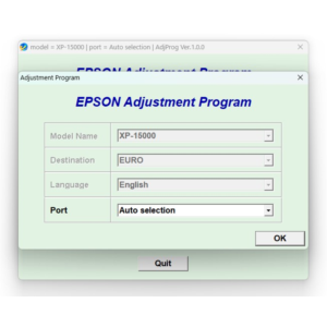 EPSON AdjProg Reset Epson XP-15000