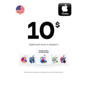 Apple iTunes Gift Card $10 USA AppStore