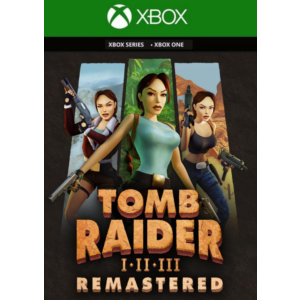 ✅ Tomb Raider I-III Remastered Starring Lara Croft XBOX