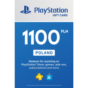 🎁 PSN Польша карта пополнения на 1100 zl (PLN) 🔥
