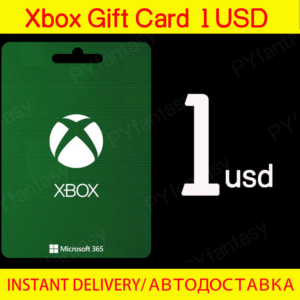 🔑Xbox Gift Card 1$ (USD) USA KEY⚡️⚡️⚡️