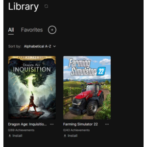 Dragon Age: Inquisition GOTY + Farming Simulator 22