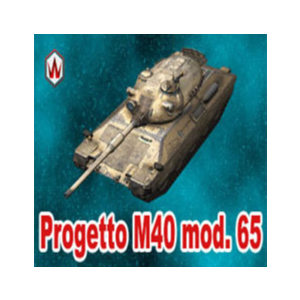 Progetto M40 mod. 65 в ангаре ✔️WoT Blitz Wargaming